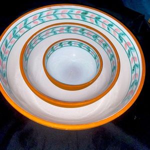 COPY - Atelier Paula Monteiro Cota Arganil Portugal Pottery Graduated Serving B…